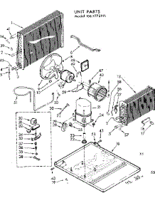 Unit Parts parts for Kenmore Heat Pump System 106.7772991 (1067772991, 106 7772991) from AppliancePartsPros.com