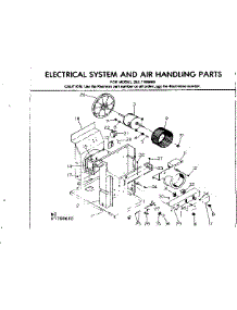 Electrical System And Air Handling Parts parts for Kenmore Heat Pump System 253.7790660 (2537790660, 253 7790660) from AppliancePartsPros.com
