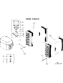 Unit Parts parts for Kenmore Heat Pump System 253.7780620 (2537780620, 253 7780620) from AppliancePartsPros.com