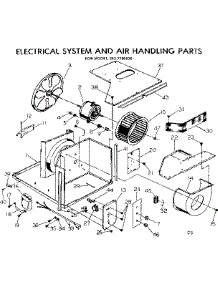 Electrical System And Air Handling Parts parts for Kenmore Heat Pump System 253.7780620 (2537780620, 253 7780620) from AppliancePartsPros.com
