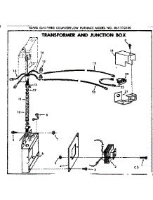Transformer And Junction Box parts for Kenmore Furnace 867.773750 (867773750, 867 773750) from AppliancePartsPros.com