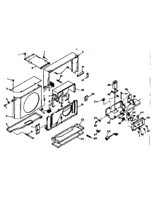 Air Flow Parts parts for Kenmore Heat Pump System 106.65180 (10665180, 106 65180) from AppliancePartsPros.com