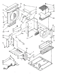Air Flow And Control Parts parts for Kenmore Heat Pump System 106.8732091 (1068732091, 106 8732091) from AppliancePartsPros.com