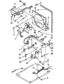 Frame And Control parts for Kenmore Heat Pump System 106.955501 (106955501, 106 955501) from AppliancePartsPros.com
