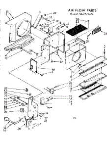 Air Flow Parts parts for Kenmore Heat Pump System 106.7770770 (1067770770, 106 7770770) from AppliancePartsPros.com