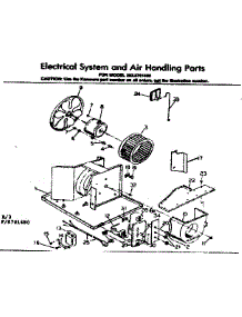 Electrical Systemand Air Handling Parts parts for Kenmore Heat Pump System 253.8701480 (2538701480, 253 8701480) from AppliancePartsPros.com