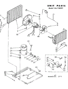 Unit Parts parts for Kenmore Heat Pump System 106.7760581 (1067760581, 106 7760581) from AppliancePartsPros.com