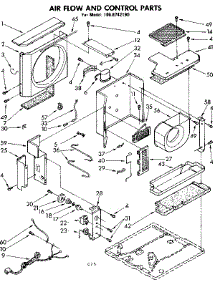 Air Flow And Control Parts parts for Kenmore Heat Pump System 106.8742190 (1068742190, 106 8742190) from AppliancePartsPros.com