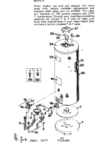 Replacement Parts parts for Kenmore Water Heater 183.330481 (183330481, 183 330481) from AppliancePartsPros.com
