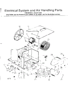 Electrical System And Air Handling Parts parts for Kenmore Heat Pump System 253.8711335 (2538711335, 253 8711335) from AppliancePartsPros.com