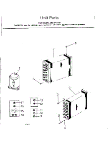 Unit Parts parts for Kenmore Heat Pump System 253.8711335 (2538711335, 253 8711335) from AppliancePartsPros.com