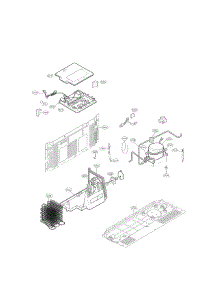 Mechanical Parts parts for Kenmore Refrigerator 795.51819410 (79551819410, 795 51819410) from AppliancePartsPros.com