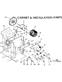 Electrical System And Air Handling Parts parts for Kenmore Heat Pump System 253.7770660 (2537770660, 253 7770660) from AppliancePartsPros.com