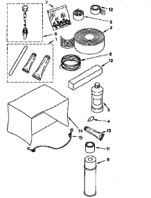 Optional parts for Kenmore Heat Pump System 106.35700592 (10635700592, 106 35700592) from AppliancePartsPros.com