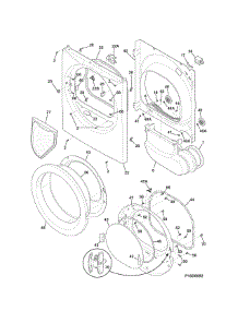Front Panel / Lint Filter parts for Kenmore Dryer 417.81122311 (41781122311, 417 81122311) from AppliancePartsPros.com