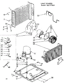 Unit Parts parts for Kenmore Heat Pump System 106.7771891 (1067771891, 106 7771891) from AppliancePartsPros.com