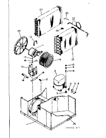 Refrigeration System & Air Handling Parts parts for Kenmore Heat Pump System 253.66903 (25366903, 253 66903) from AppliancePartsPros.com