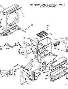 Air Flow And Control Parts parts for Kenmore Heat Pump System 106.7771892 (1067771892, 106 7771892) from AppliancePartsPros.com