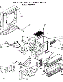 Air Flow And Control Parts parts for Kenmore Heat Pump System 106.7782193 (1067782193, 106 7782193) from AppliancePartsPros.com