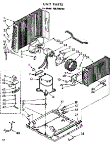 Unit Parts parts for Kenmore Heat Pump System 106.7782193 (1067782193, 106 7782193) from AppliancePartsPros.com