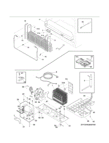 Cooling System parts for Kenmore Refrigerator 253.70419410 (25370419410, 253 70419410) from AppliancePartsPros.com