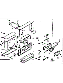 Air Flow Parts parts for Kenmore Heat Pump System 106.66601 (10666601, 106 66601) from AppliancePartsPros.com
