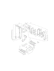 Door Parts parts for Kenmore Refrigerator 795.70339410 (79570339410, 795 70339410) from AppliancePartsPros.com