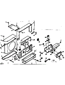 Air Flow Parts parts for Kenmore Heat Pump System 106.66600 (10666600, 106 66600) from AppliancePartsPros.com