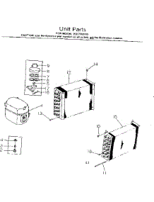 Unit Parts parts for Kenmore Heat Pump System 253.7793110 (2537793110, 253 7793110) from AppliancePartsPros.com