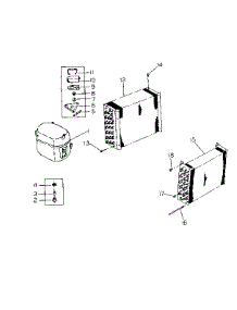 Unit Parts parts for Kenmore Heat Pump System 253.8711334 (2538711334, 253 8711334) from AppliancePartsPros.com