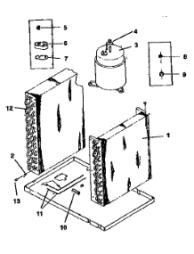Unit Parts parts for Kenmore Heat Pump System 253.8740668 (2538740668, 253 8740668) from AppliancePartsPros.com
