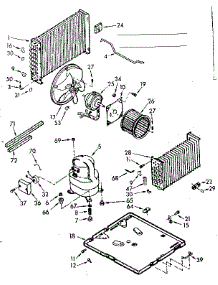 Unit Parts parts for Kenmore Heat Pump System 106.71140 (10671140, 106 71140) from AppliancePartsPros.com