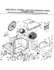 Electrical System And Air Handling Parts parts for Kenmore Heat Pump System 253.7798113 (2537798113, 253 7798113) from AppliancePartsPros.com