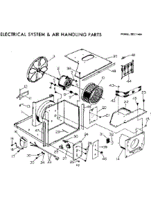 Electrical System And Air Handling Parts parts for Kenmore Heat Pump System 253.71464 (25371464, 253 71464) from AppliancePartsPros.com
