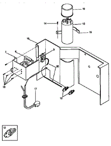 Control Panel parts for Kenmore Heat Pump System 253.9750833 (2539750833, 253 9750833) from AppliancePartsPros.com