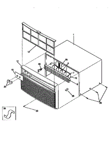 Wrapper parts for Kenmore Heat Pump System 253.9750833 (2539750833, 253 9750833) from AppliancePartsPros.com
