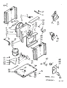 Unit Parts parts for Kenmore Heat Pump System 106.71053 (10671053, 106 71053) from AppliancePartsPros.com
