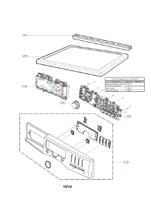 Control Panel Parts parts for Kenmore Dryer 796.81383410 (79681383410, 796 81383410) from AppliancePartsPros.com