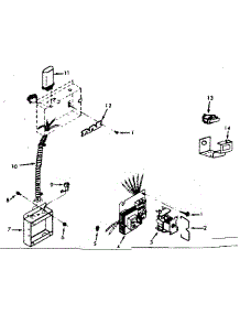 Junction Box Assembly parts for Kenmore Furnace 867.762833 (867762833, 867 762833) from AppliancePartsPros.com
