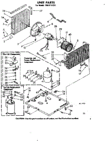 Unit Parts parts for Kenmore Heat Pump System 106.8711291 (1068711291, 106 8711291) from AppliancePartsPros.com