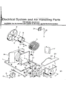 Electrical System & Air Handling Parts parts for Kenmore Heat Pump System 253.8731251 (2538731251, 253 8731251) from AppliancePartsPros.com