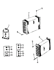 Unit Parts parts for Kenmore Heat Pump System 253.8751392 (2538751392, 253 8751392) from AppliancePartsPros.com
