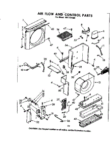 Air Flow And Control Parts parts for Kenmore Heat Pump System 106.7791881 (1067791881, 106 7791881) from AppliancePartsPros.com