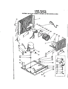 Unit Parts parts for Kenmore Heat Pump System 106.7791881 (1067791881, 106 7791881) from AppliancePartsPros.com