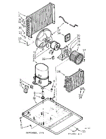 Unit Parts parts for Kenmore Heat Pump System 106.71801 (10671801, 106 71801) from AppliancePartsPros.com