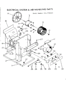 Electrical System & Air Handling Parts parts for Kenmore Heat Pump System 253.7740660 (2537740660, 253 7740660) from AppliancePartsPros.com