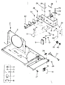 Electrical System Parts parts for Kenmore Heat Pump System 253.72311 (25372311, 253 72311) from AppliancePartsPros.com