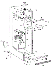 Freezer Section parts for Kenmore Refrigerator 363.9562780 (3639562780, 363 9562780) from AppliancePartsPros.com