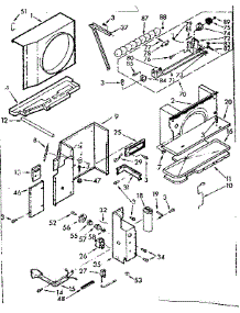 Air Flow parts for Kenmore Heat Pump System 106.741180 (106741180, 106 741180) from AppliancePartsPros.com