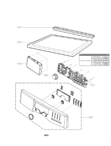 Control Panel Parts parts for Kenmore Dryer 796.91282310 (79691282310, 796 91282310) from AppliancePartsPros.com